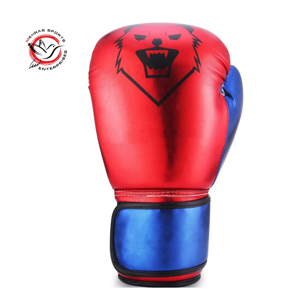 Design Your Own Boxing Gloves Japanese Leather Latex Print OEM Logo Film Inside Plastic Color Feature Material Adults People SBR