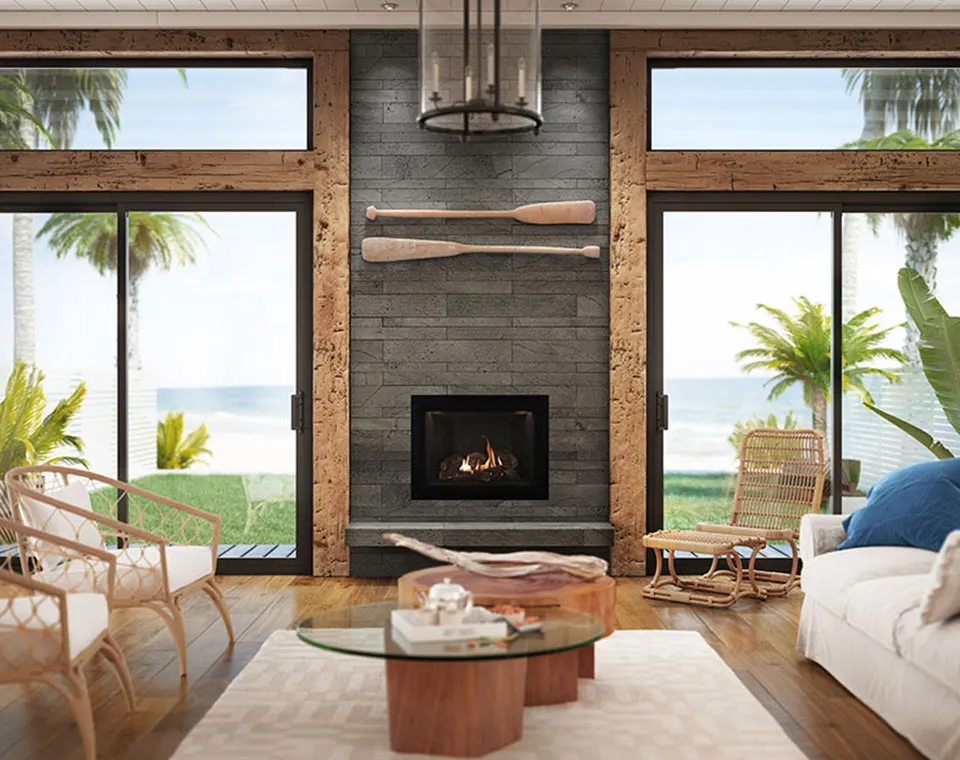 High Quality Basalt Lava Stone Wall Cladding Tiles for Living Room Best Service from Vietnam