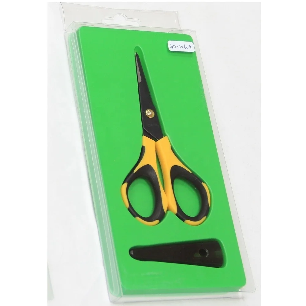 (GD-10609) 5 inch 420J2 Stainless Steel Bud Scissors Metal Garden Scissors Garden Cutting Tools