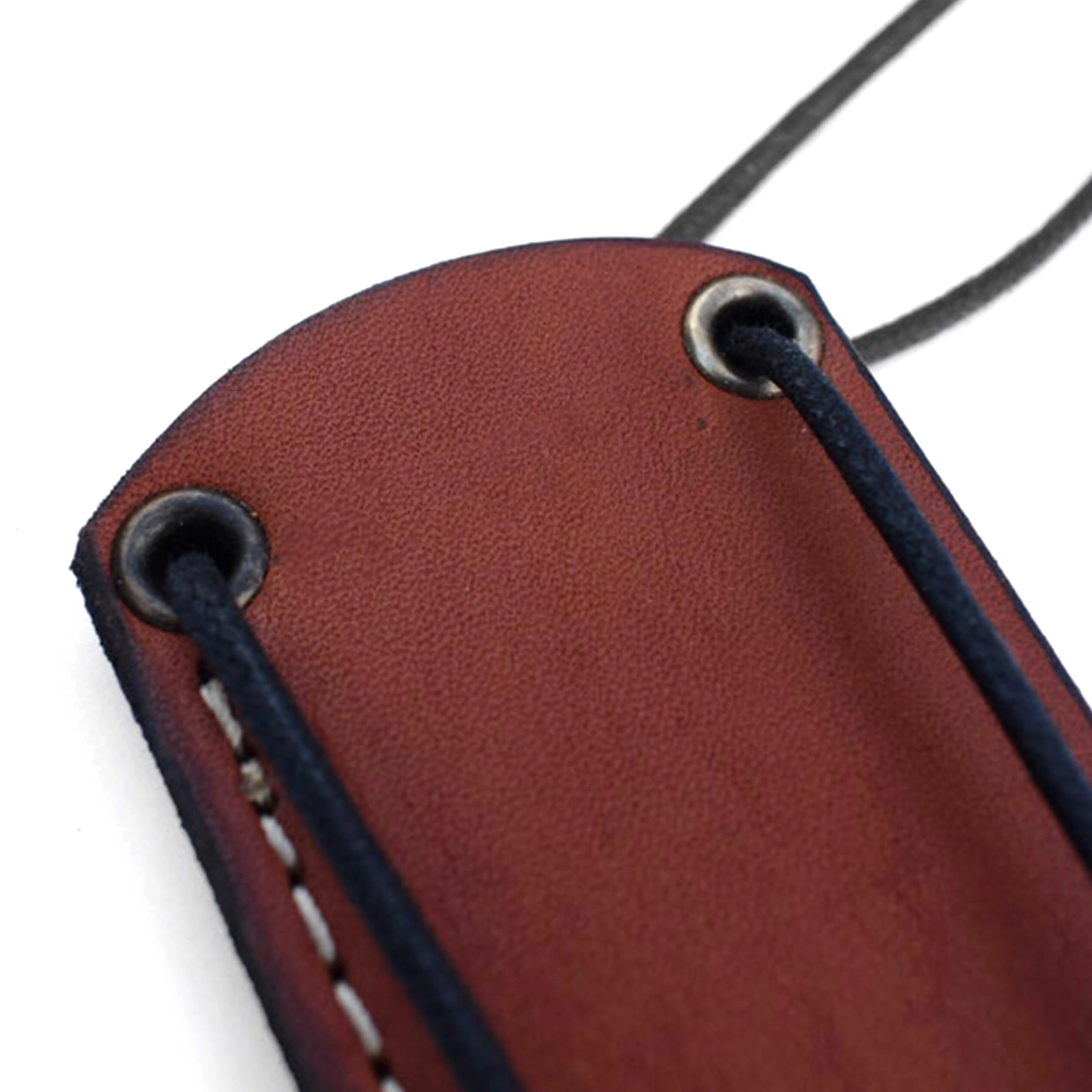 Trending Factory OEM Product 2021 Hot Selling  Rich Grain Leather Sheath for folding buck Knives