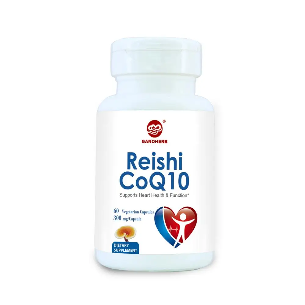  Оптовая продажа капсулы Reishi CoQ10 травяная добавка поддерживает здоровье