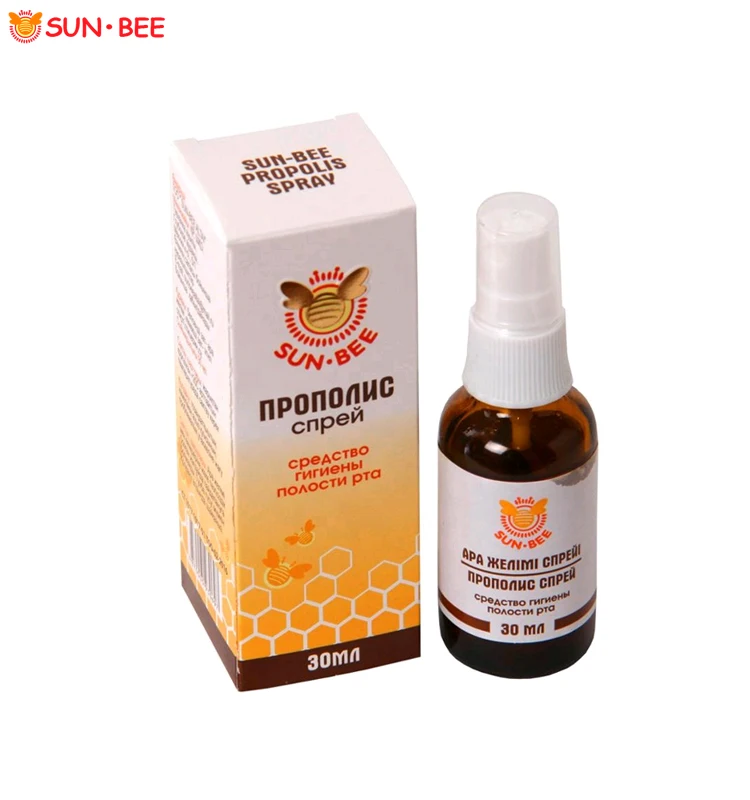 
High Quality 100% Pure Bee Propolis Spray 30ml for Wholesale Purchase 