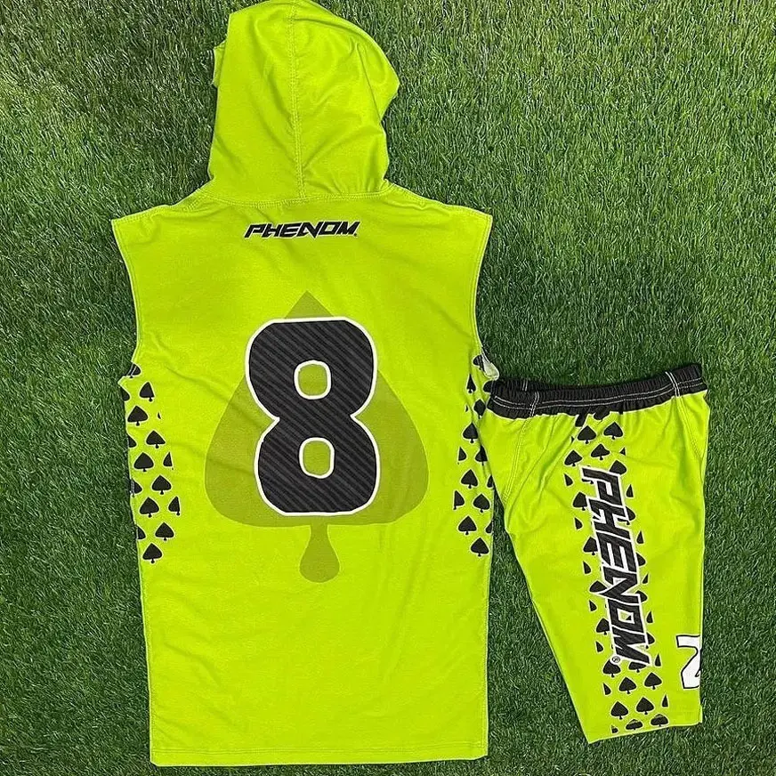 Sublimated 7v7 Football Uniform Compression Wear 7 on 7 Football Uniform Custom Design OEM Service American Football Jersey Boys