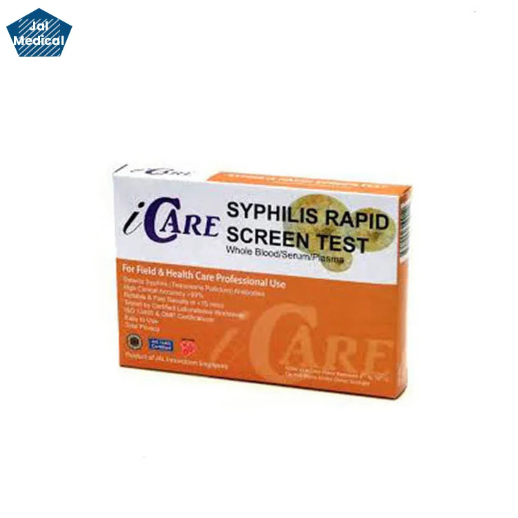 
Supplier and Exporter of Super Sensitive Fast and Accurate Result Syphilis Antibody Rapid Test Kit 