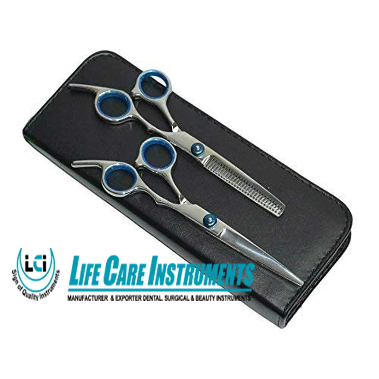 3 Rings Best High quality Hair Cutting scissors Hairdresser Barbers Scissors by Life Care Instruments