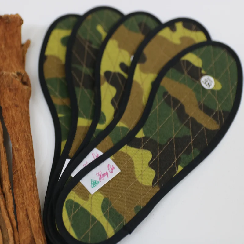 Affordable Comfortable Anti bacteria Vietnam Cinnamon Insoles with Health Benefits