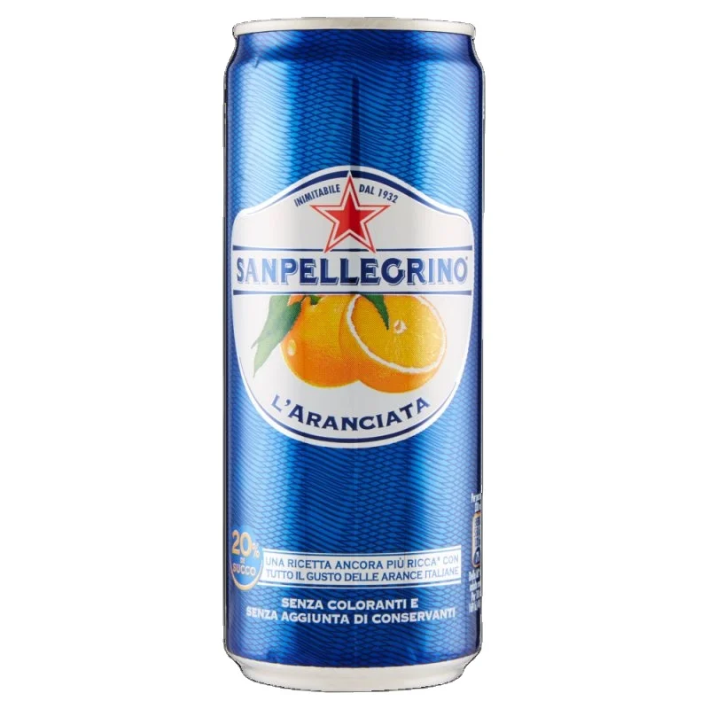Газированные напитки Orangeade 33cl итальянские