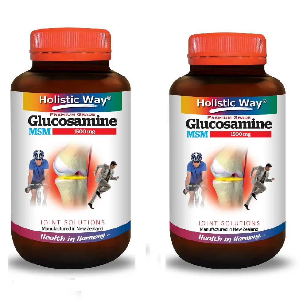 Лидер продаж, Премиум класс, комплексный способ глюкозамина 1500 мг и MSM (90 капсул), сделано в Новой Зеландии