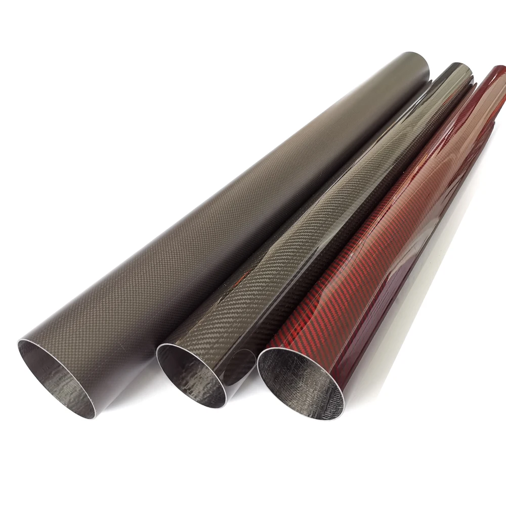SW High modulus carbon fiber manufacturer tubes rods pipe 25mm carbon fiber tube