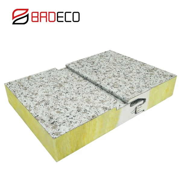 Изоляционная композитная стеновая панель из стекловаты высокой плотности по заводской цене