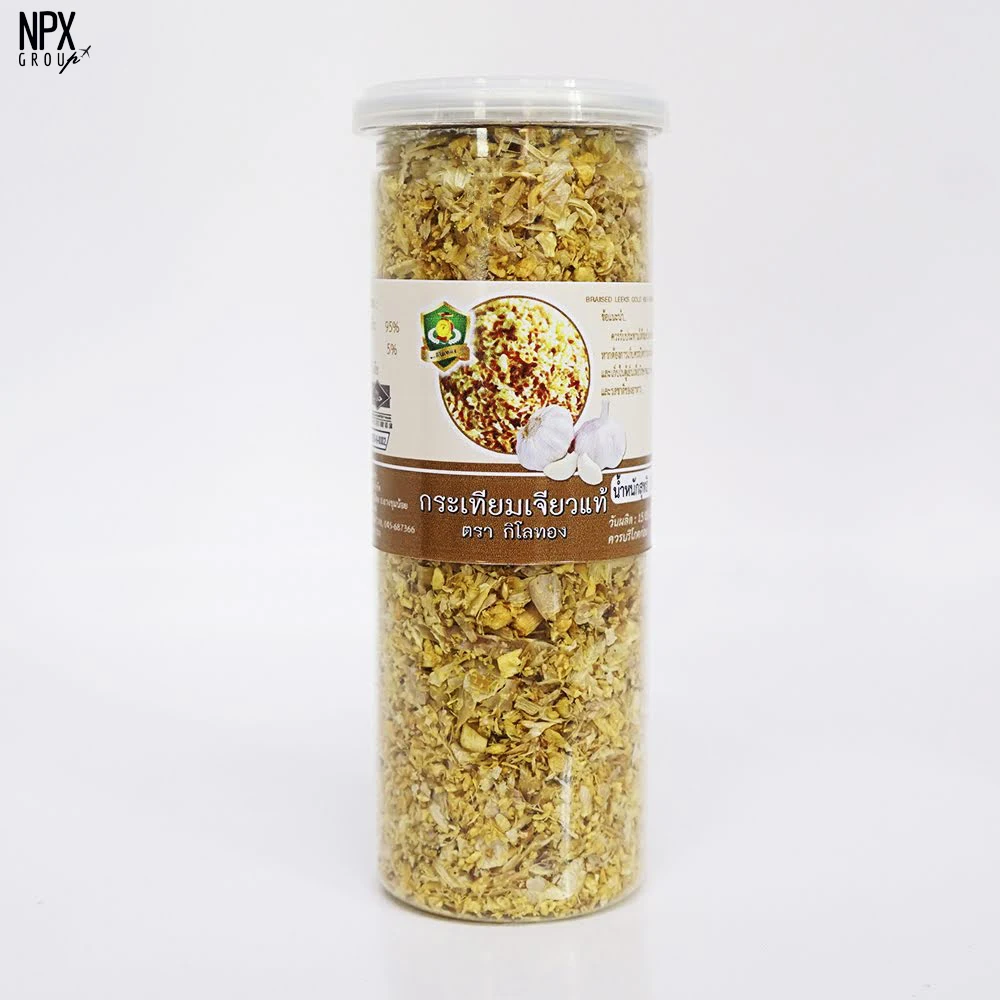 HALAL Certified Garlic Fried in Bottle - Crispy Fried Garlic Premium Product from Thailand