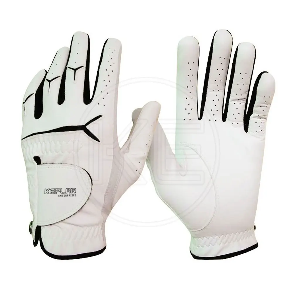  Профессиональные перчатки для гольфа удобные Лучшие Кожаные Перчатки Для Гольфа Cabretta мужчин