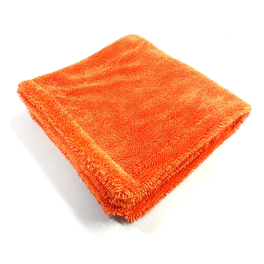 1100gsm KOREAN FINEST Dual Twist Microfiber Car Drying Towel - HIDDEN EDGE/Customized OEM Service/Car detailing