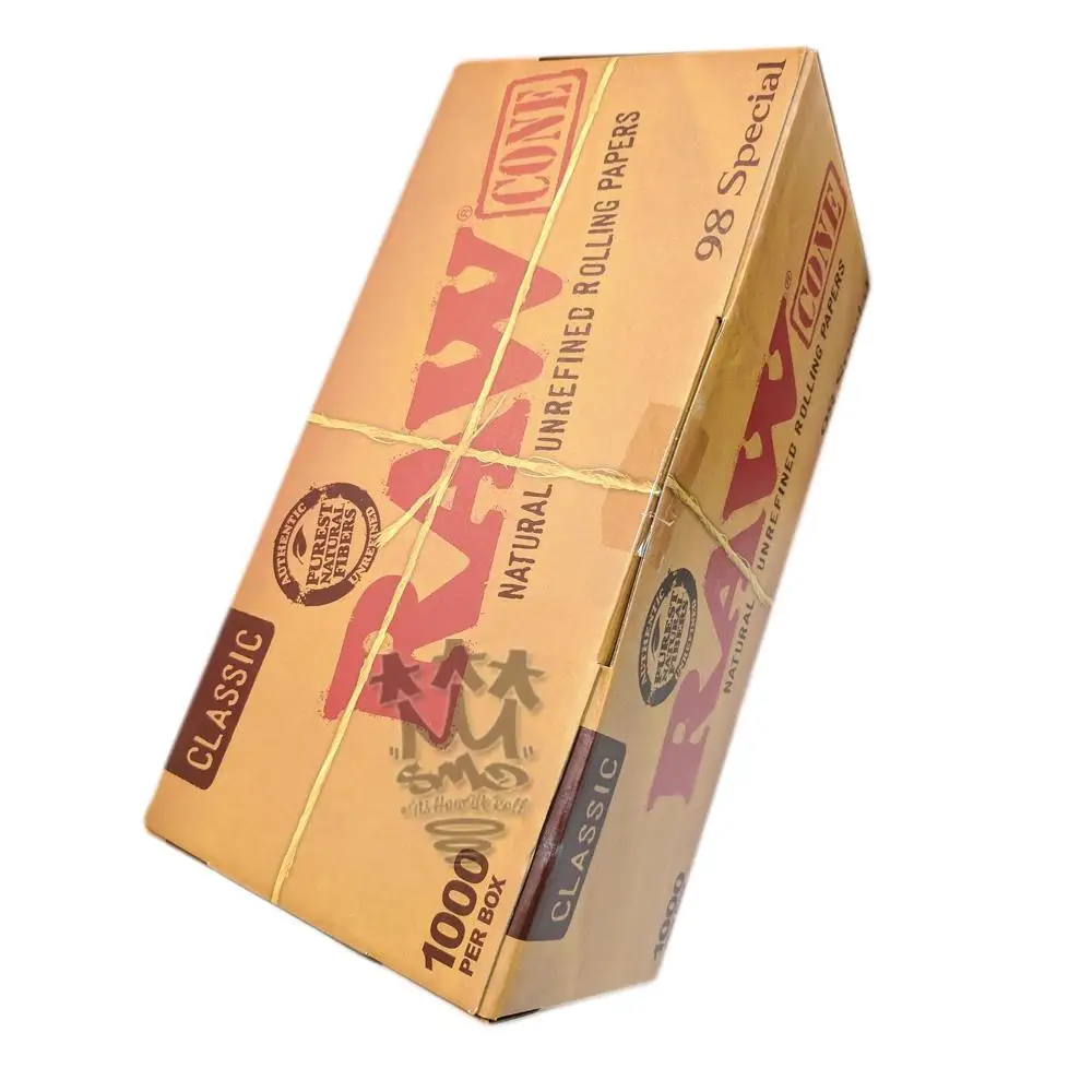 
Raw Smoking Rolling Paper King Size / King Slim / Cone / Classic / Natural / All Sizes for sale 