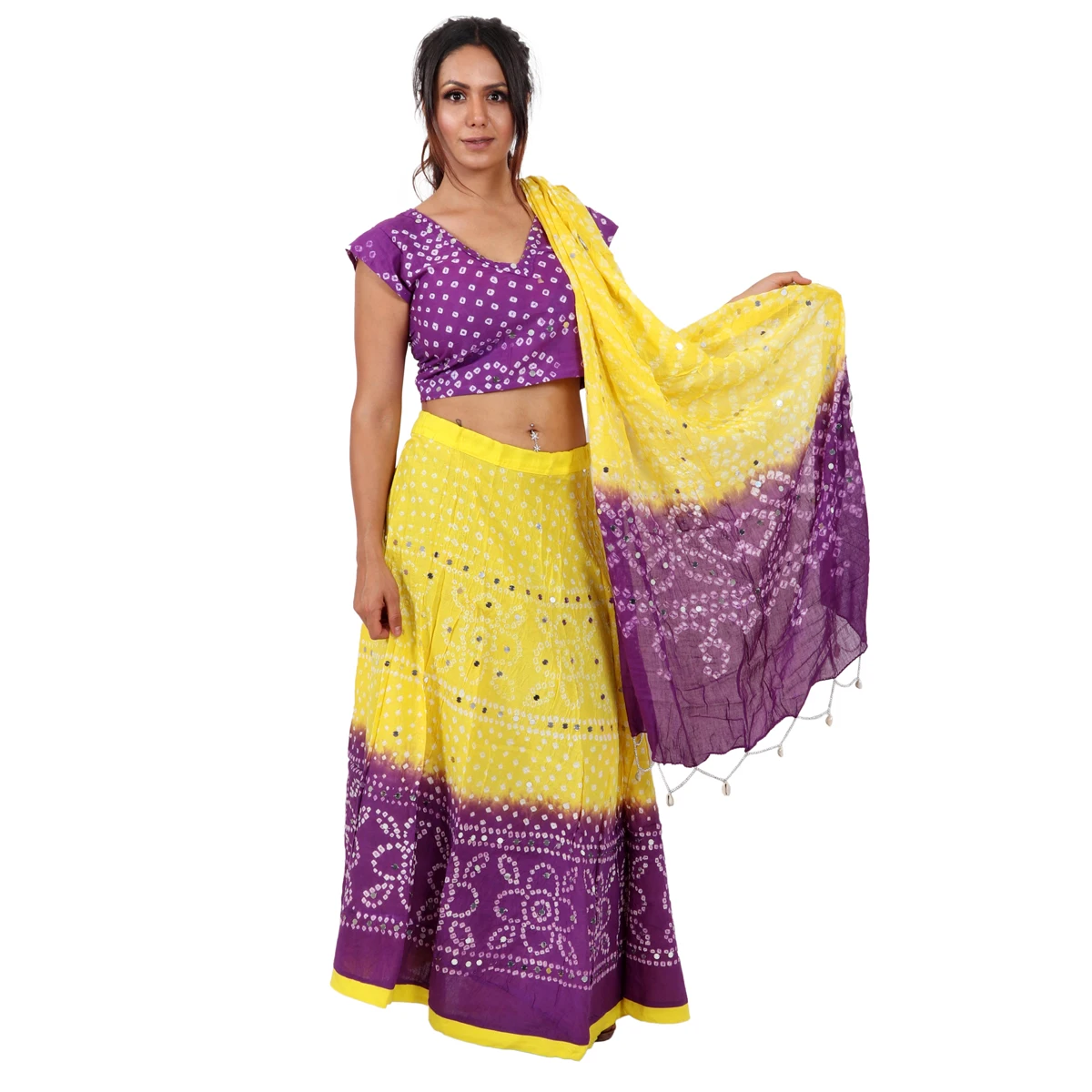 Indian Cotton Ghagra Choli lengha