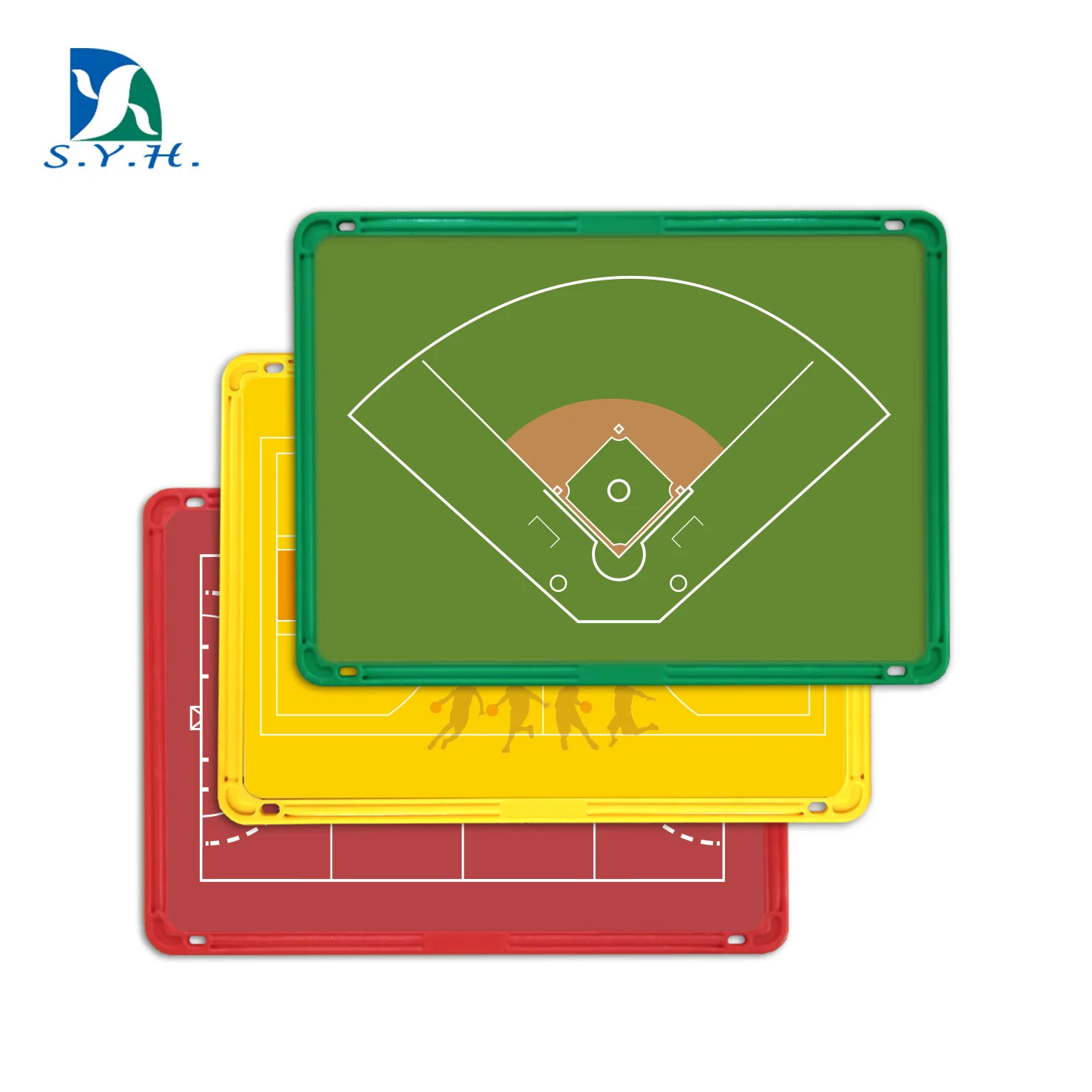 Colorful magnetic coach board soccer strategy tactical whiteboard