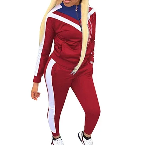 Promotional High Quality Girls Polyester Tracksuit