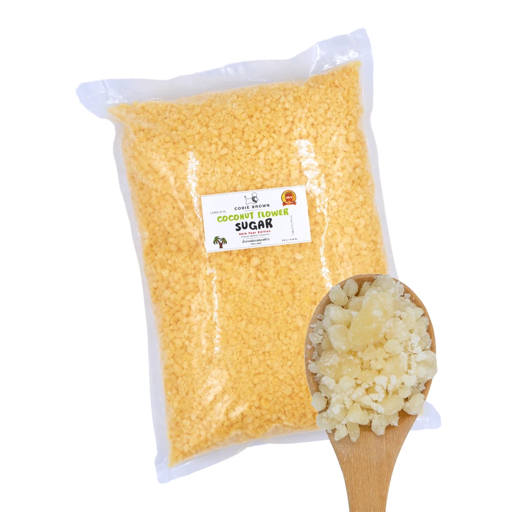 Good Price Organic Certified Granulated Coconut Flower Sugar-Healthy White Sugar from Thailand