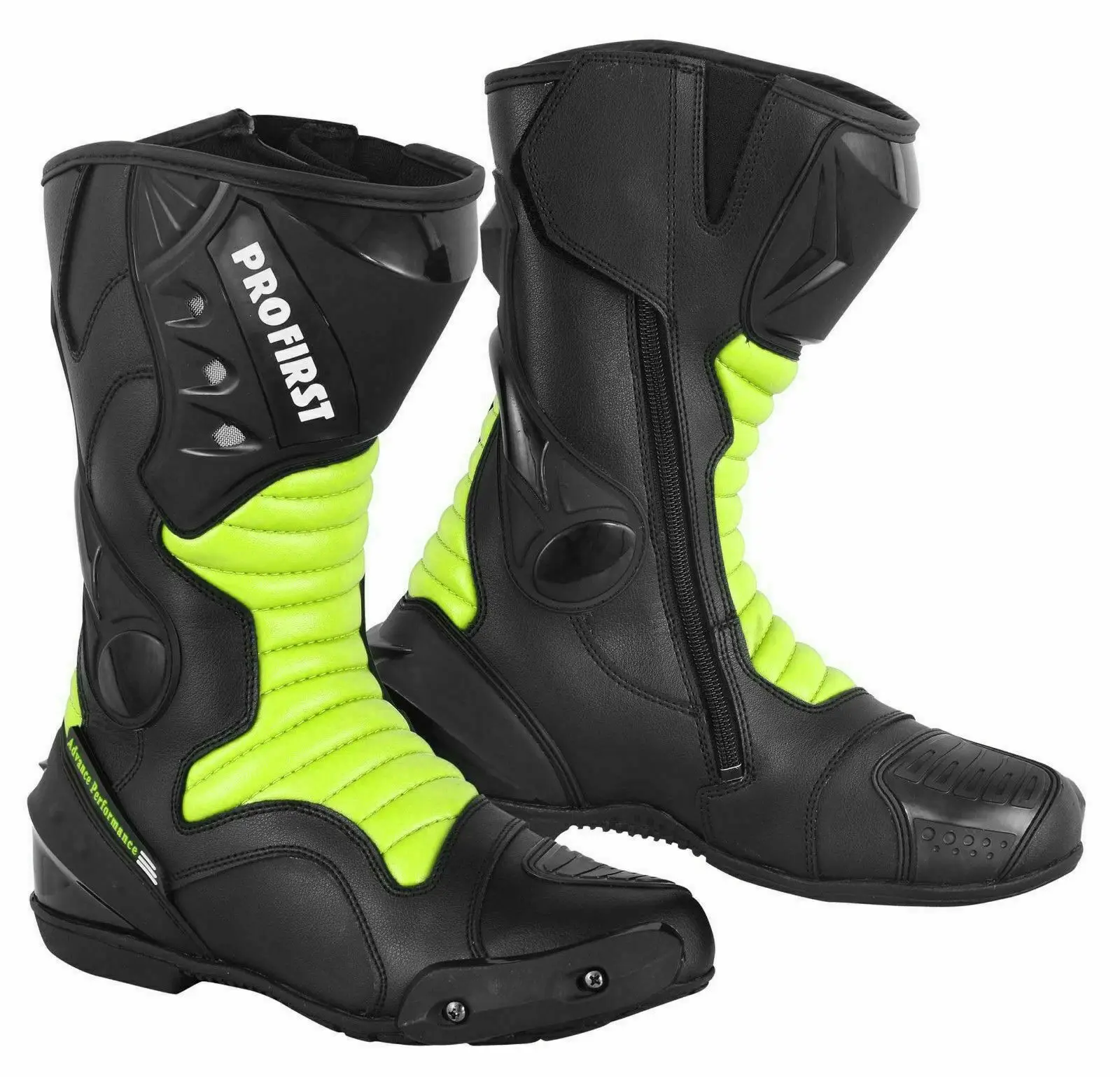 Sports Style Leather Motorcycle Boots Breathable Racing Motorbike Shoes For Motorcycle riding