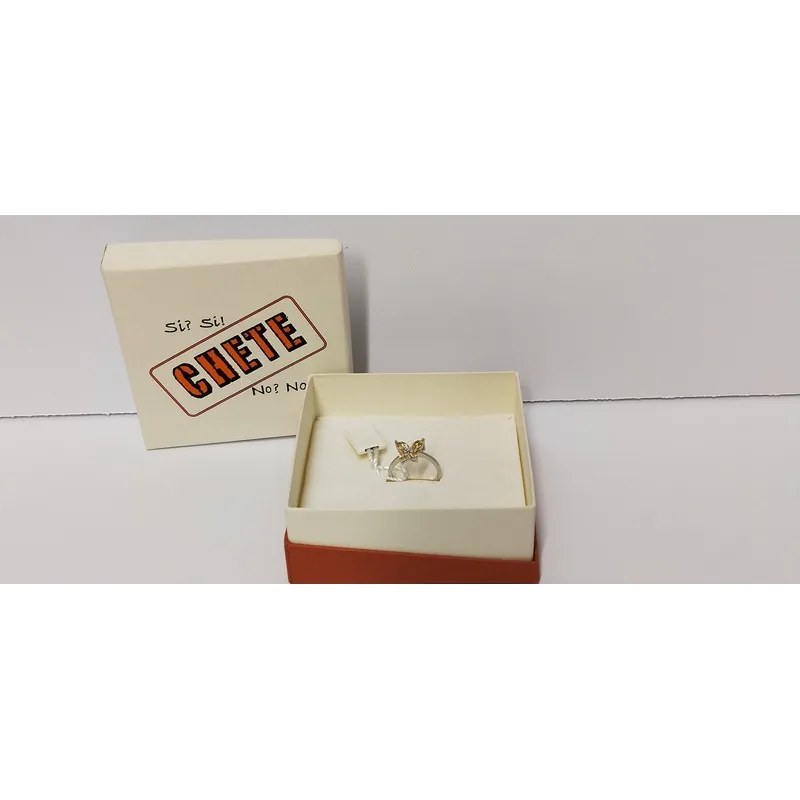 Top Quality made in America Chete & Laroche ring Silver 925 butterfly shaped ring Best Price