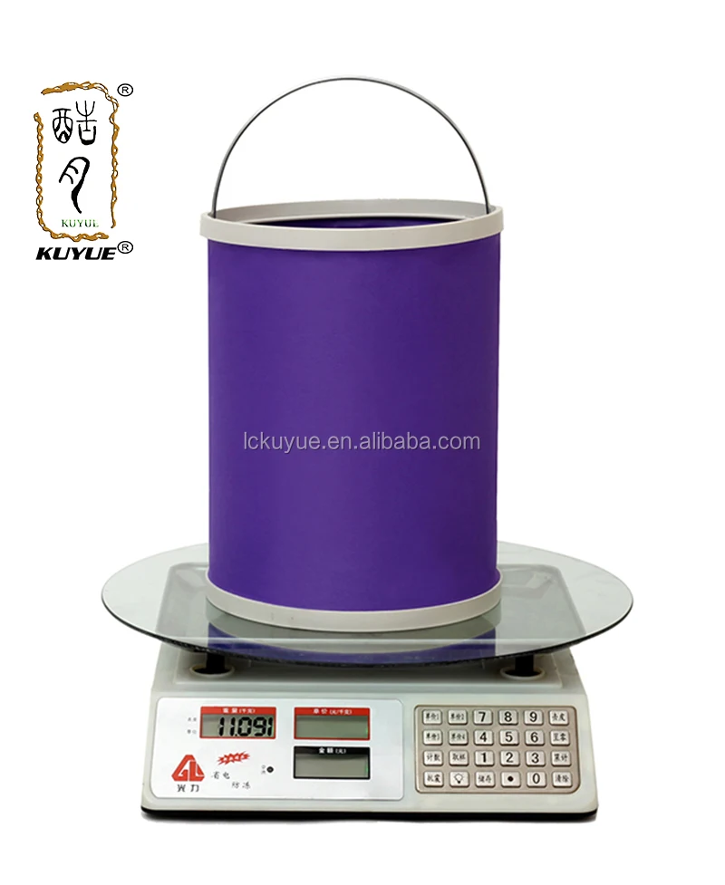 KUYUE Foldable Water Bucket Picnic /portable Car Bucket Luxury Customized Logo Opp Bag Storage Baskets Laundry Basket Folding