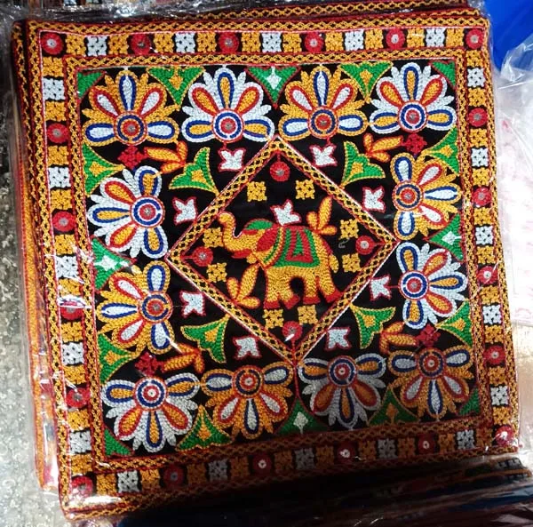 online shopping Embroidered Cushion Cover Pillow Case Decorative Embroidery Cushions & Pillows factory in India manufacturers