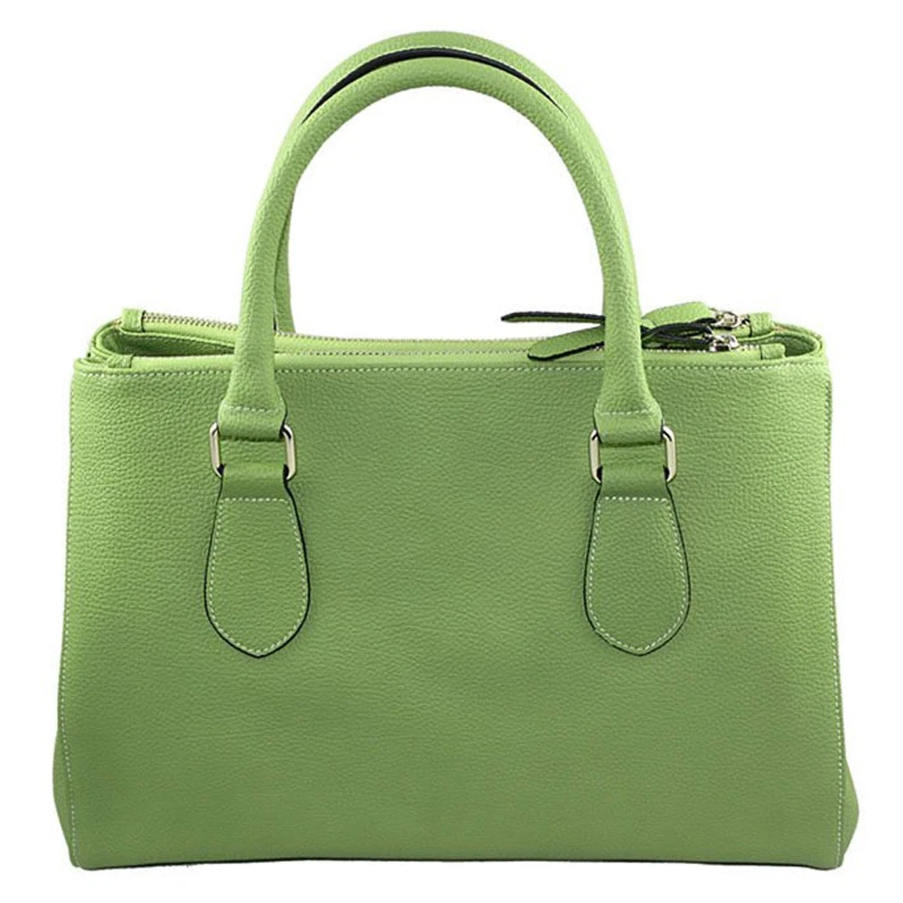 Suede Leather trendy hand bag file folder business bag/Customized Quilted Leather Hang bag/Suede Leather zipper file folder bag