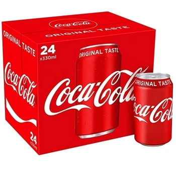 Coca-Cola Original Taste Cans, 24 x 330ml At Wholesale Prices