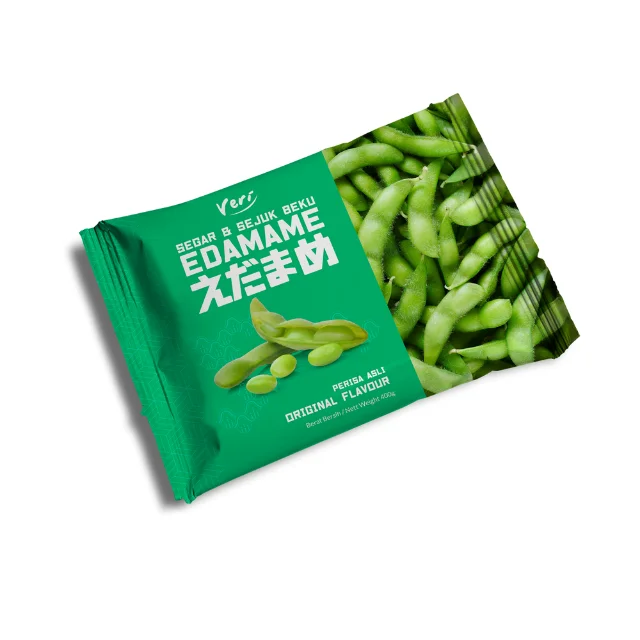 Veri Frozen Edamame in Halal - Original (400g x 25pkt)