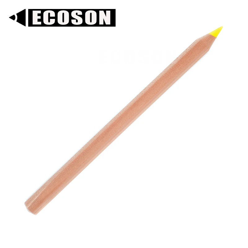 FREE SAMPLE Hexagonal Natural Wood Color FSC Certified Pencils Non-toxi Basswood Jumbo Highlighter Pencil with FSC Certification