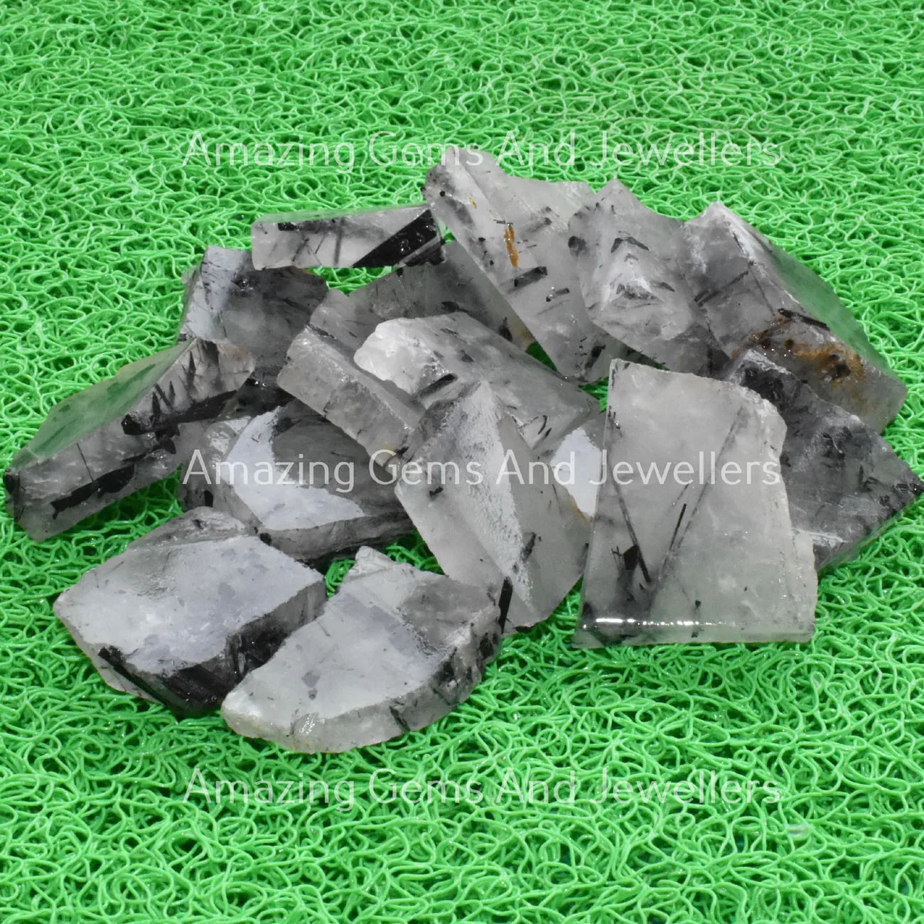 Черный Рутиловый натуральный грубый драгоценный камень черные драгоценные камни необработанный