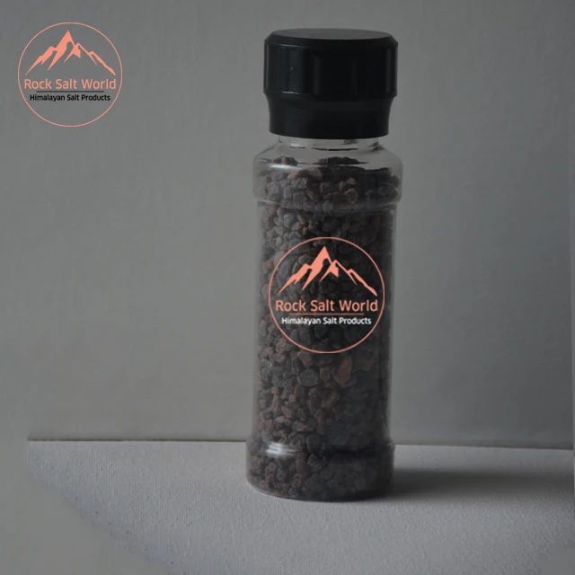 Черная пищевая натуральная кулинарная соль лучшая упаковка с натуральной гималайской солью всех размеров богатым питательным минералом
