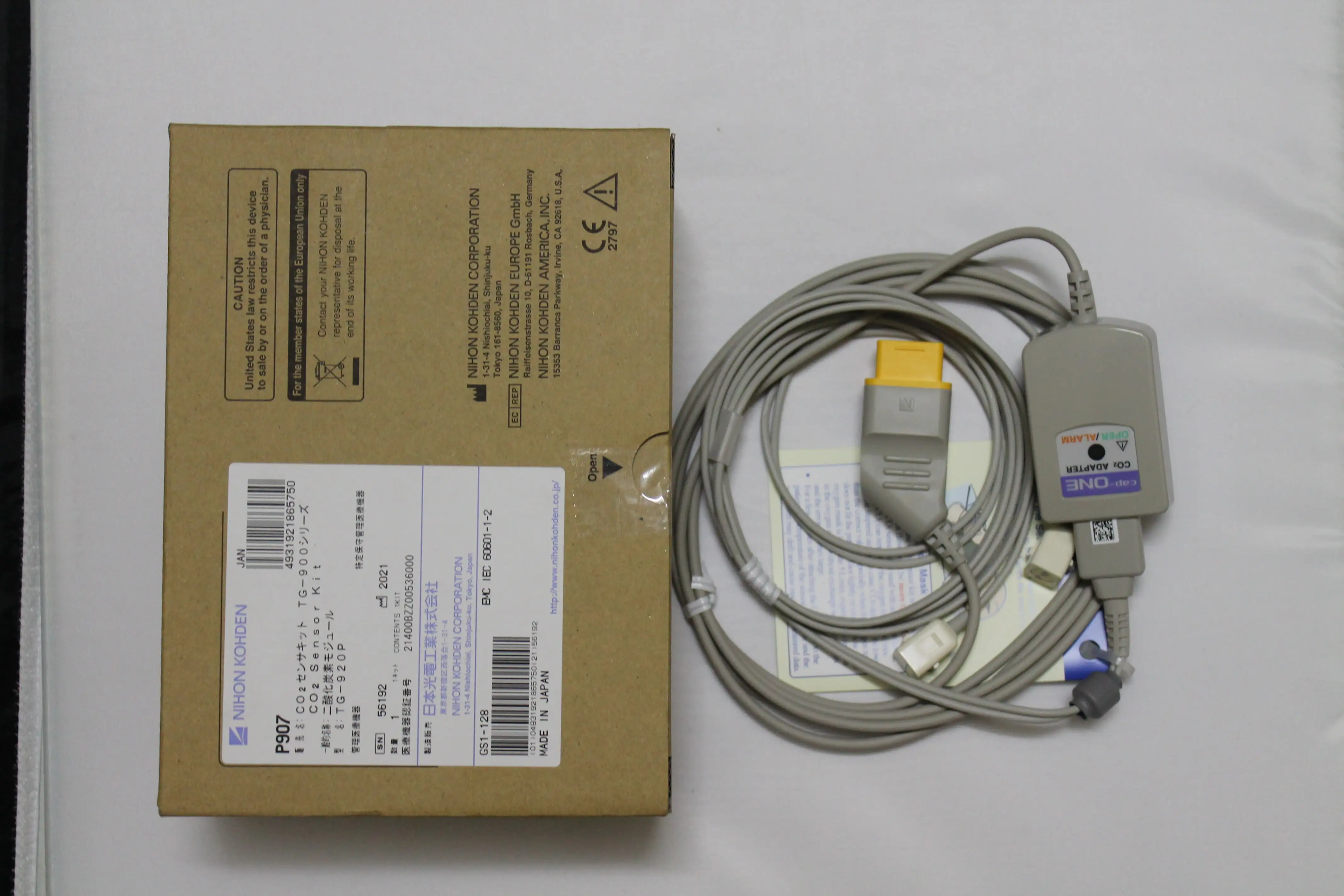 Original Nihon Kohden ETCO2 Sensor