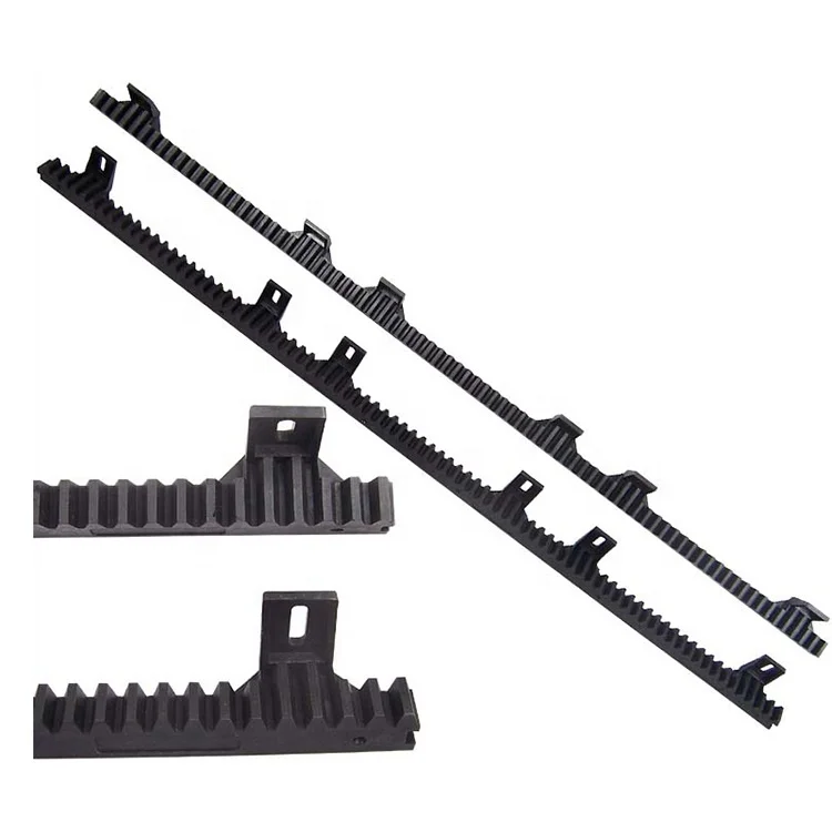 1025mm with 6-Fixing Points Sliding Gate Nylon Gear Rack for Motor