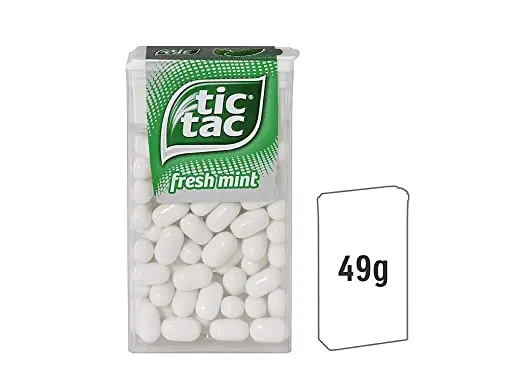 Tic Tac Freshmint Singles, 1 oz, 12 Count