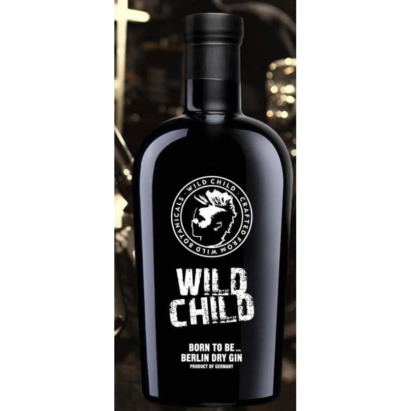 Wild Child Berlin Dry Gin German Vodka Bottle 700ml  Homage To Freedom Of Spirit From D&B Group