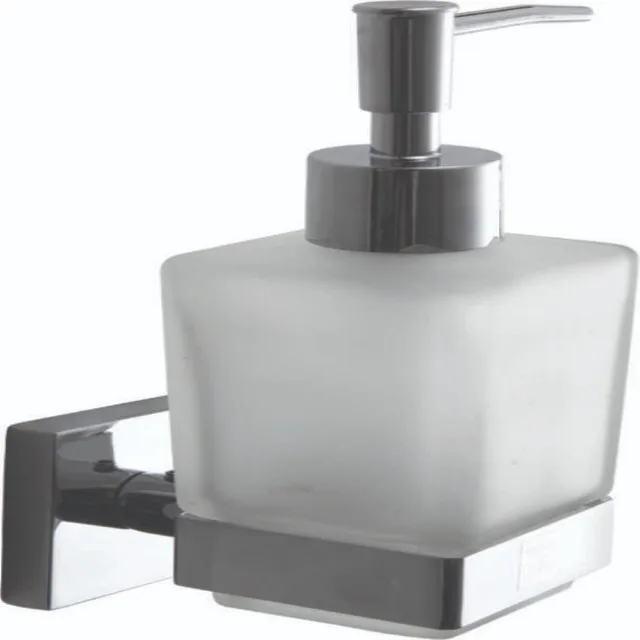  Латунный диспенсер для жидкого мыла настенный стеклянный бутылка с латунным держателем