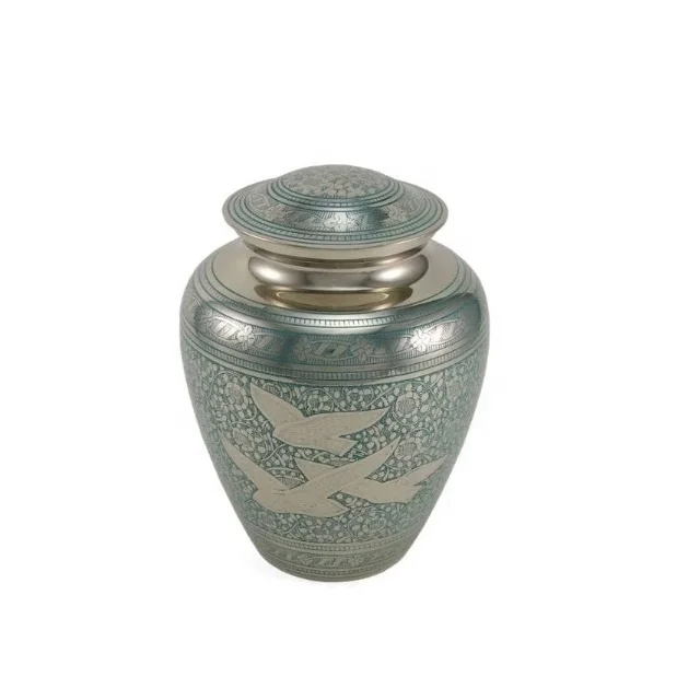 Новая твердая латунная урна go Home Elite