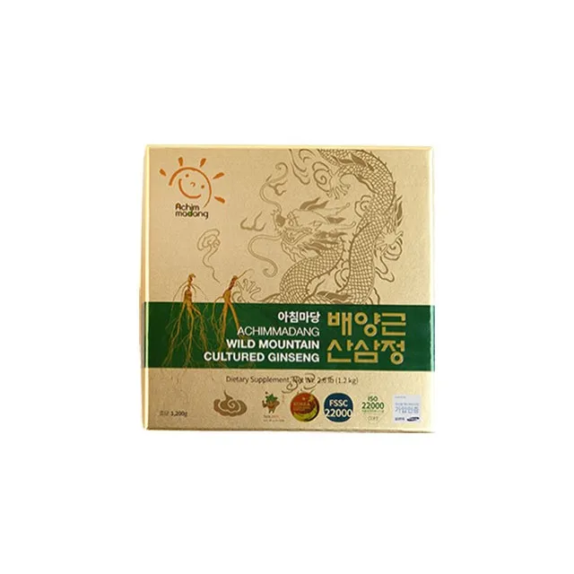 Лидер продаж [ACHIMMADANG] добавка для жидкого чая с выращенным женьшенем дикой горы роскошная стеклянная бутылка Сделано в Корее