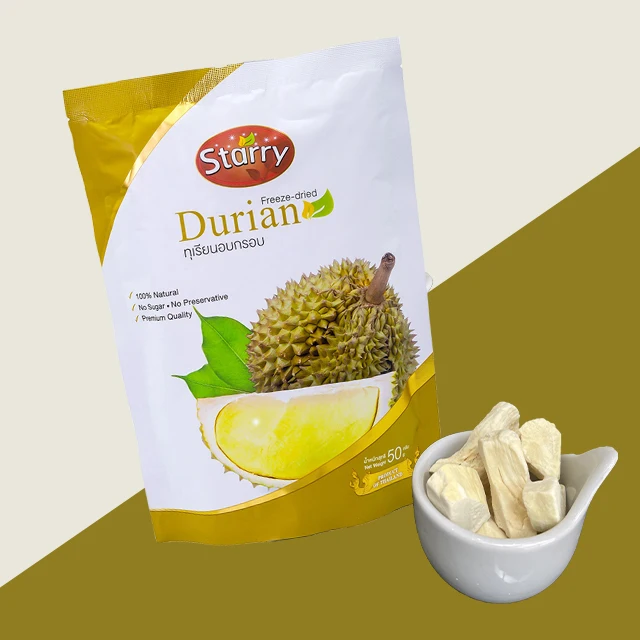 «Звезда» 100% натуральные Замороженные сушеные фрукты Monthong Durian (Таиланд) 30