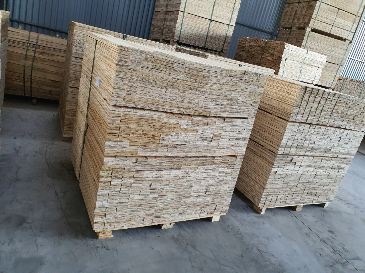 LVL making pallet from Vietnam acacia