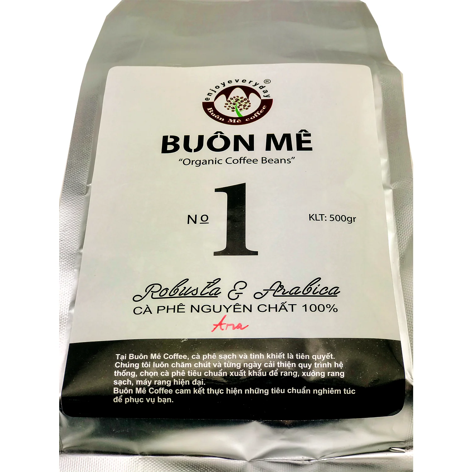 V-Store Coffee Roast Arabica Vietnamese Coffee Beans Freshly Roasted Good Taste Quality Natural Coffee Bean
