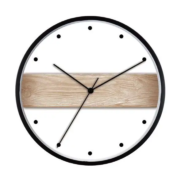 Hot Selling High Quality Simple Quartz Digital Hotsale Home Diy Custom Plastic Wall Clocks For Decoration