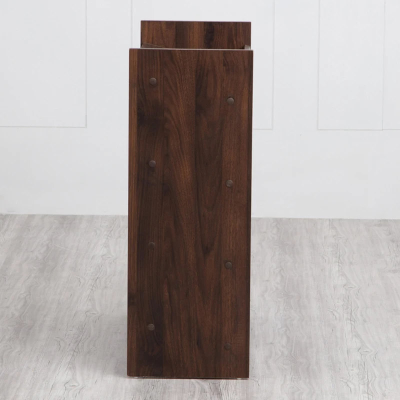 Modern Wooden Designer Decorative Shoe Rack Organiser For Living Room Furniture Wardrobes