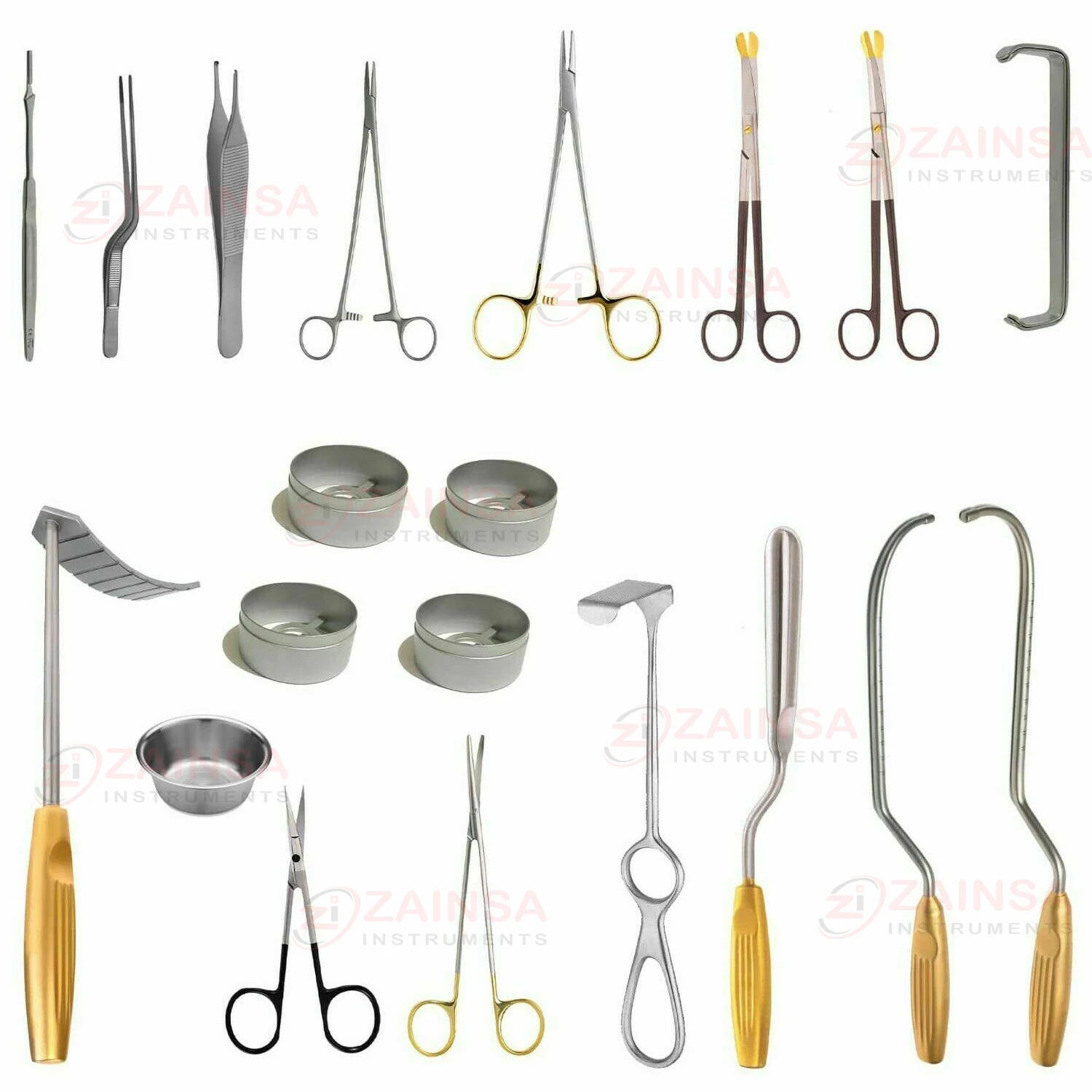 Mammaplasty Instruments Set Stainless Steel Plastic surgery instruments sets High Quality