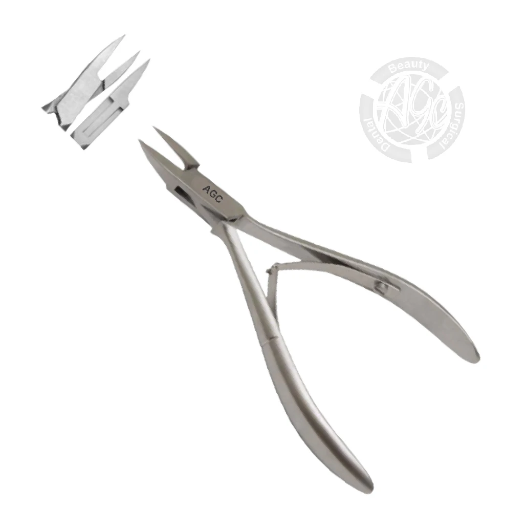  Новый стиль 440C боковой ногтевой резак из нержавеющей стали высококачественные острые лезвия для ногтей