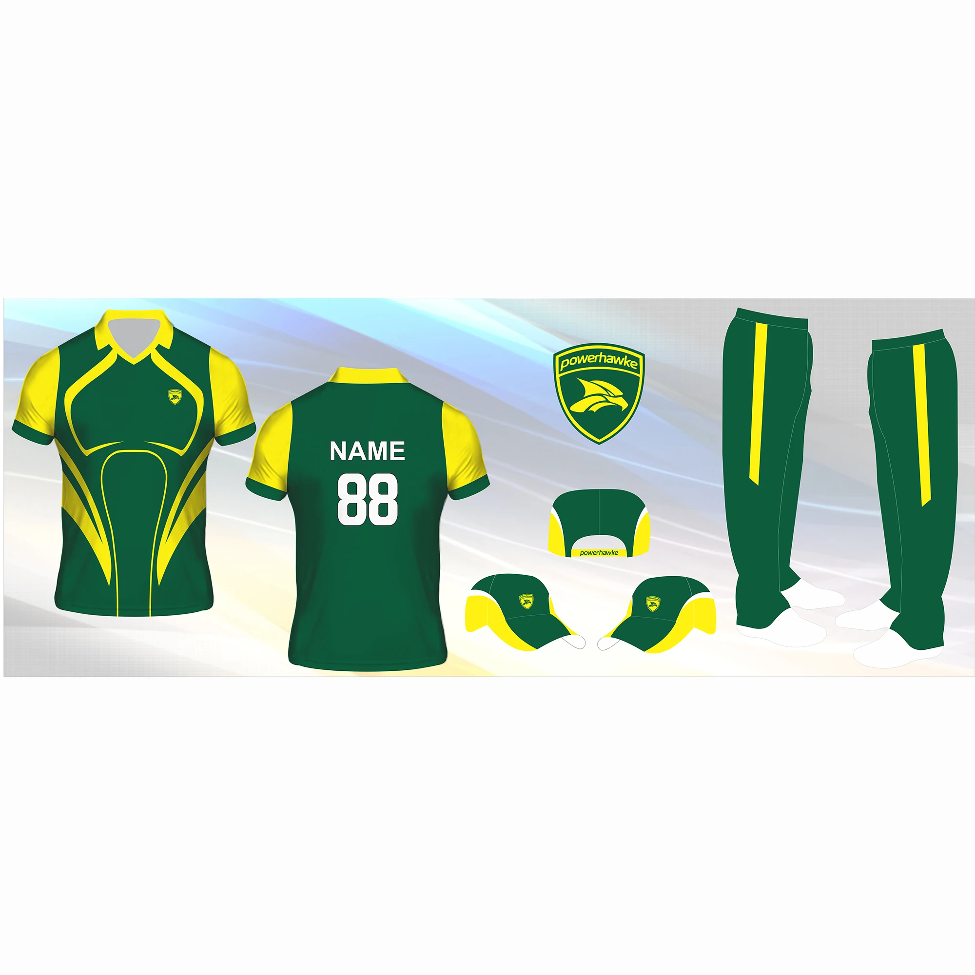New Breathable Team Cricket Jersey Design Sport Jersey