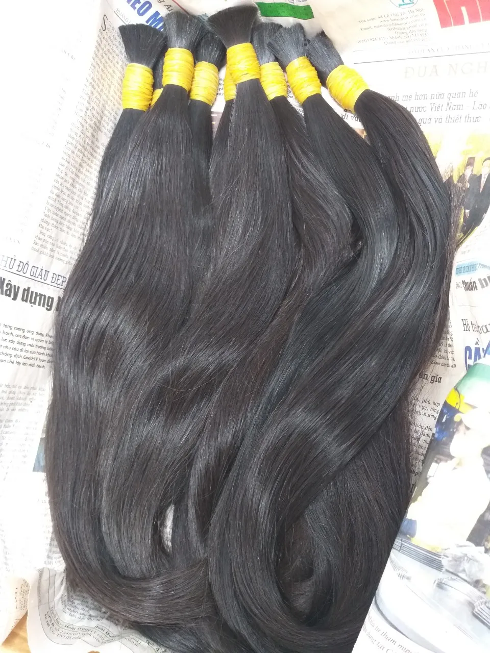 Натуральные человеческие волосы Детские мягкие шелковистые не запутанные вьетнамские высокое качество выровненная кутикула необработанные хорошо подходят для отбеливания