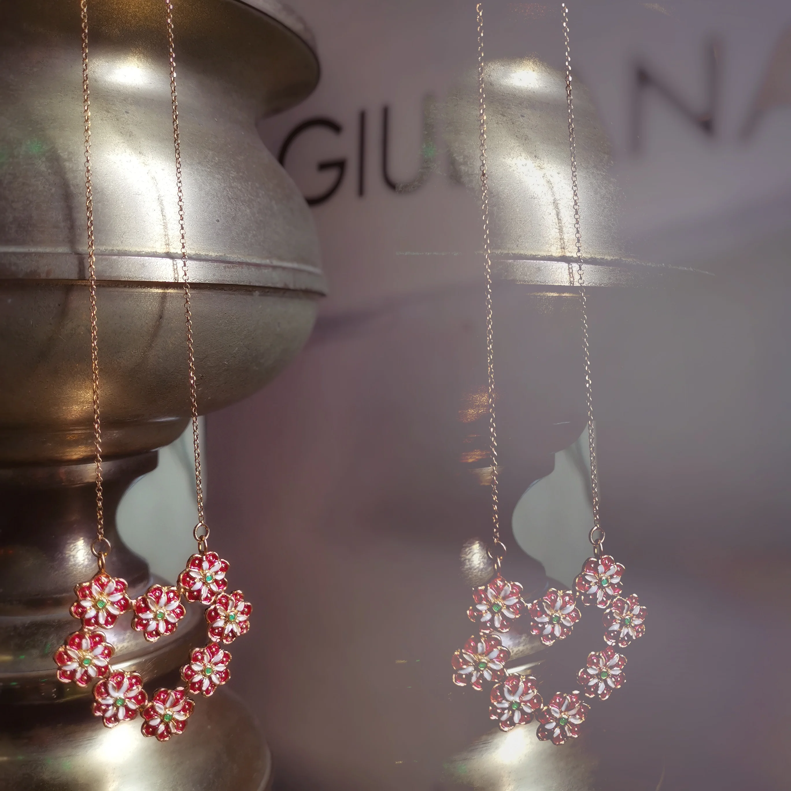 Handcraft fashion Italian N+E19:E32ecklace silver 925 CADMIO NICKEL FREE Jewelry collection pendant king queen agate stone