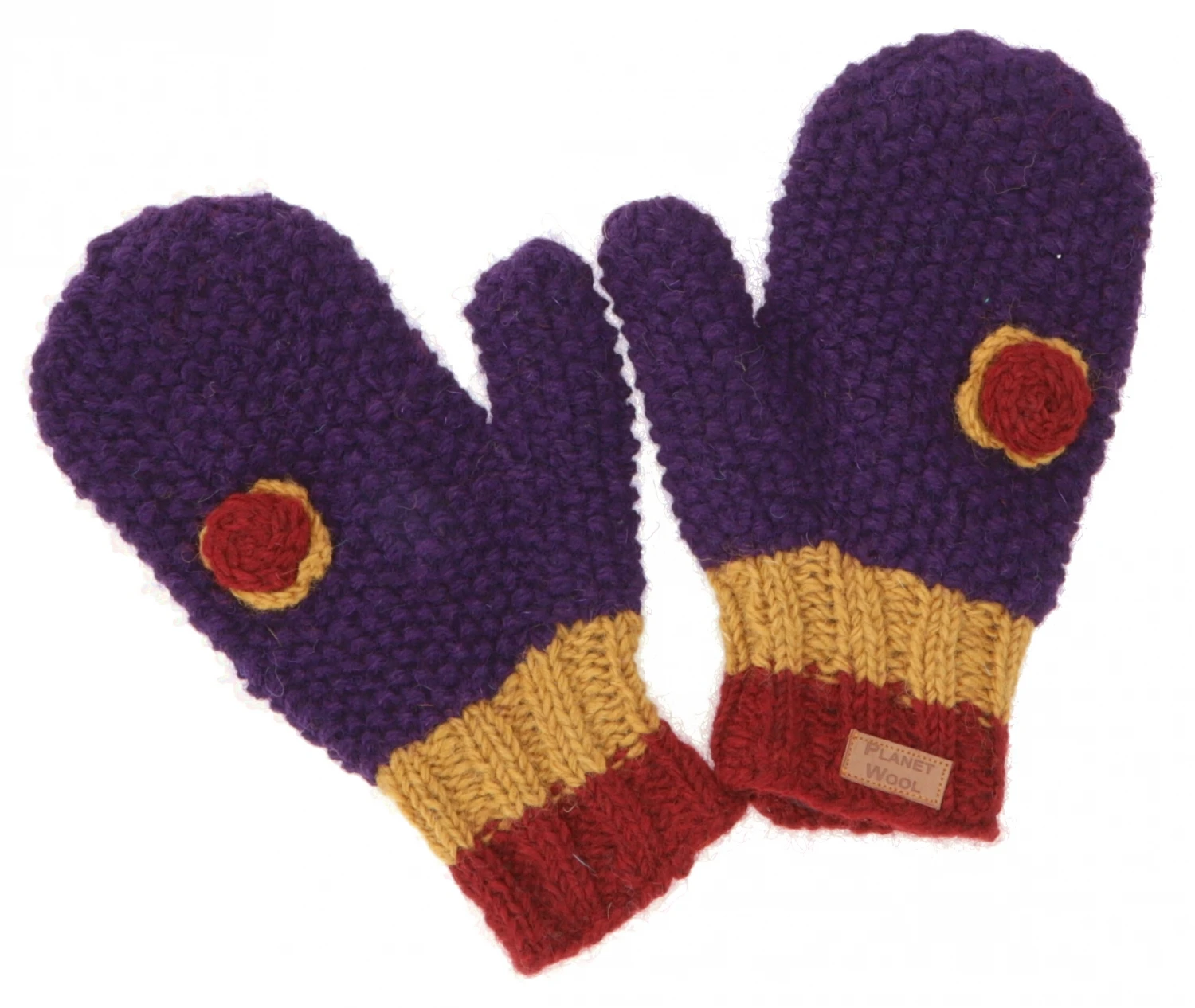 
Bernie Sanders Flowing Mitten Warm 100% wool 